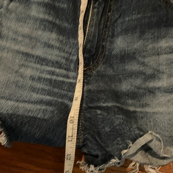 Ag Adriano Goldschmied | Denim 'Sadie' High-Rise Jean Shorts 3" Inseam Sz 32/14 - Picture 7 of 8